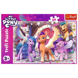 Trefl Red 24 Piece Maxi Puzzle - My Little Pony - A Happy Day of Ponies (ONLINE ORDER ONLY)