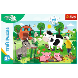 Trefl 24 Maxi Trefliks on the Farm Kids Puzzle (ONLINE ORDER ONLY)