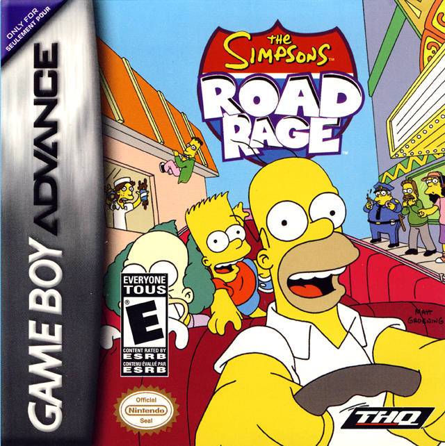 The Simpsons Road Rage (Gameboy Advance) (ONLINE ORDER ONLY)