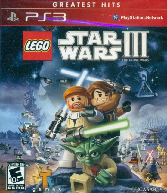 LEGO Star Wars III: The Clone Wars (Greatest Hits) (PlayStation 3) (Online Only)