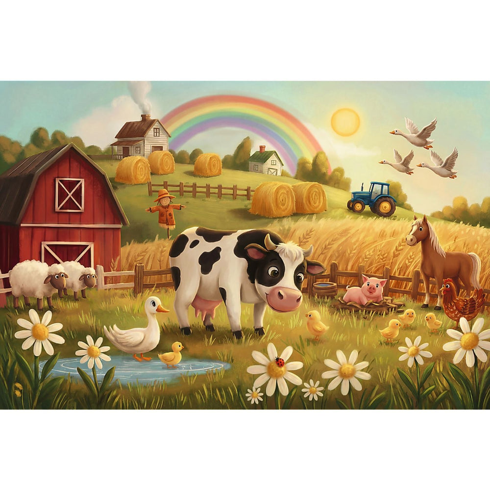 Trefl Babies & Bear Cow on the Farm 24 Maxi Kids Puzzle (ONLINE ORDER ONLY)