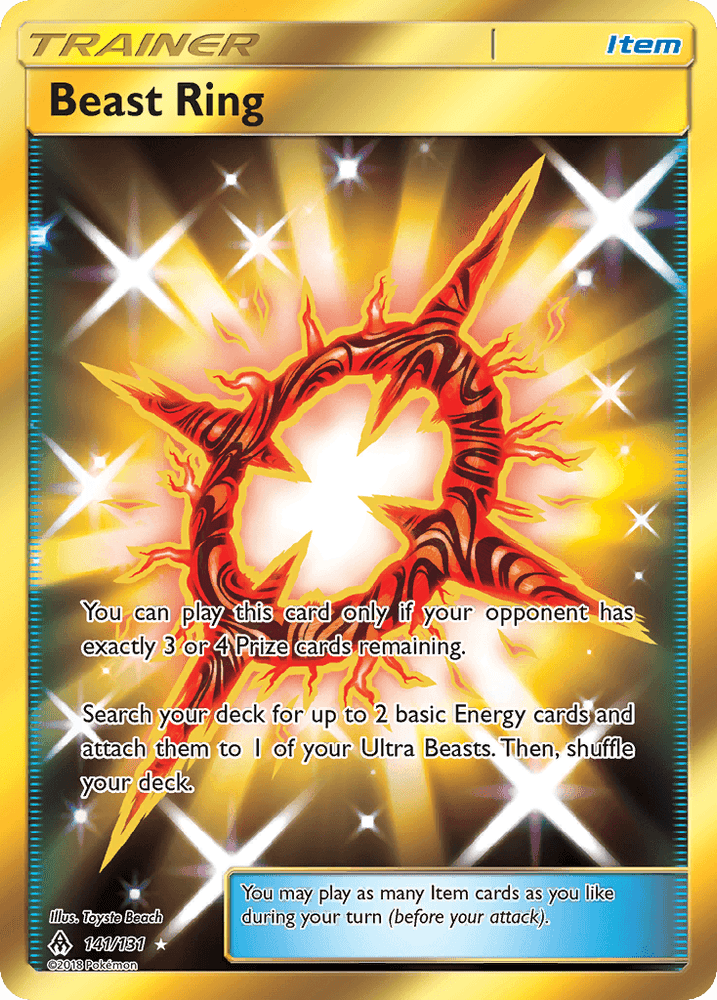 Beast Ring (141/131) [Sun & Moon: Forbidden Light] (Online Only)