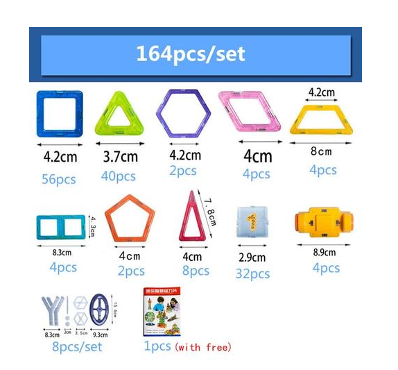 Mini Magnetic Piece Set (ONLINE ORDER ONLY)