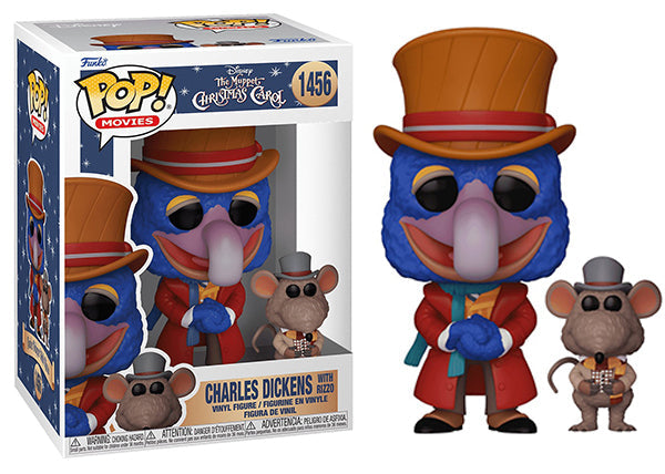 Charles Dickens w/ Rizzo (The Muppet Christmas Carol) 1456 (Online Order Only)
