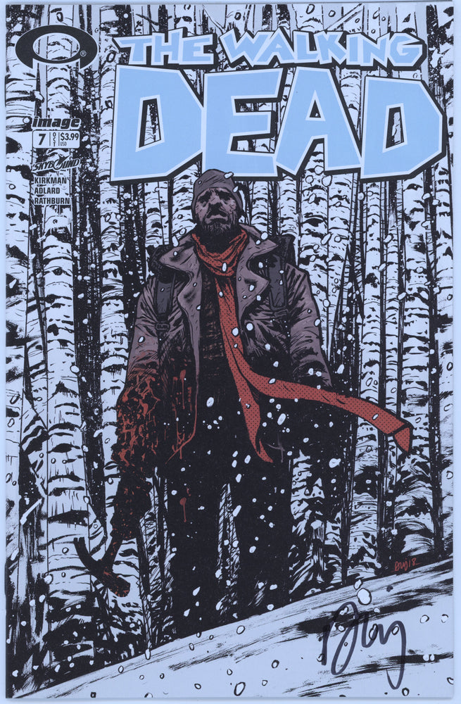 Walking Dead 7 Image 2018 NM Variant Signed Daniel Warren Johnson (ONLINE ORDER ONLY)
