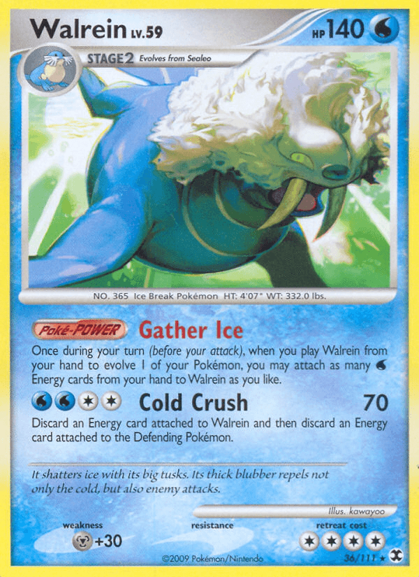 Walrein (36/111) [Platinum: Rising Rivals] (Online Only)
