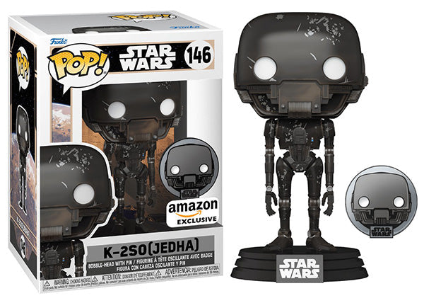 K-2S0 (w/ Pin, Jedha, Rogue One) 146 - Amazon Exclusive (Online Order Only)