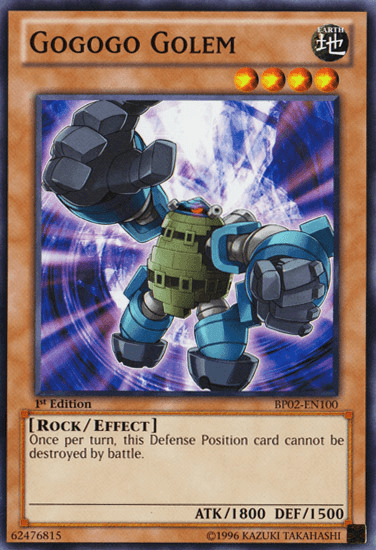 Gogogo Golem [BP02-EN100] Mosaic Rare (ONLINE ORDER ONLY)