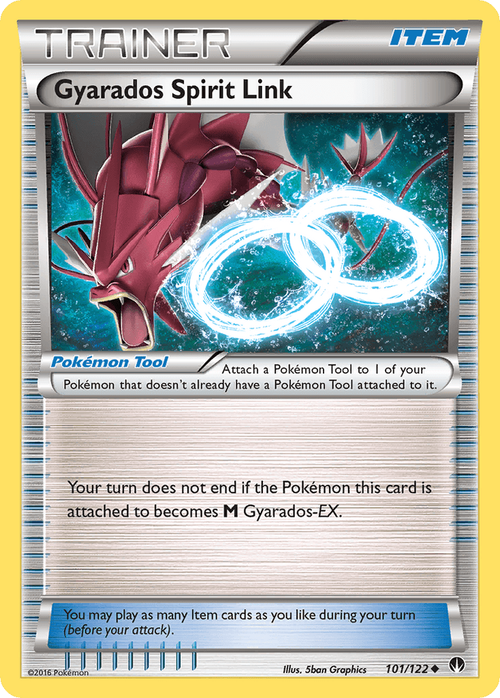 Gyarados Spirit Link (101/122) [XY: BREAKpoint] (Online Only)