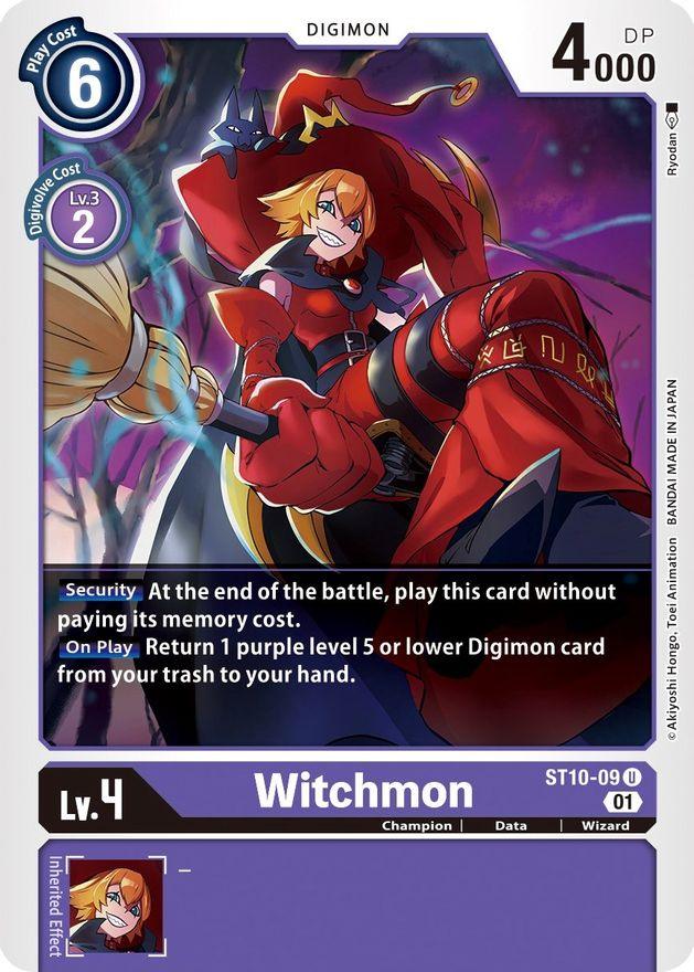 Witchmon [ST10-09] [Starter Deck: Parallel World Tactician] (ONLINE ORDER ONLY)