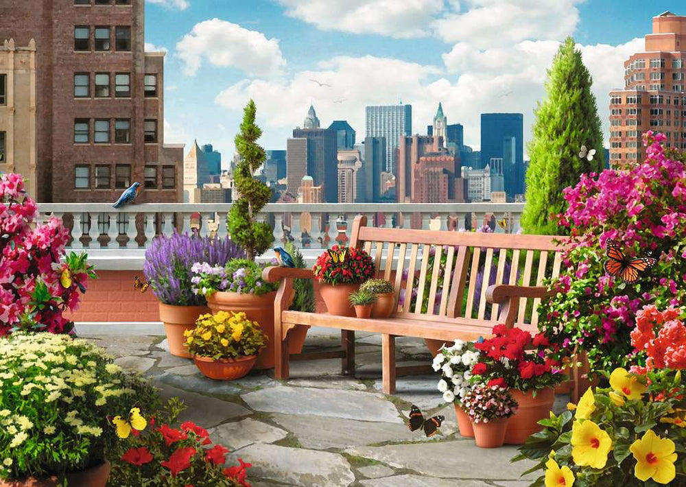 Puzzle: Large Format - Rooftop Garden (ONLINE ORDER ONLY)