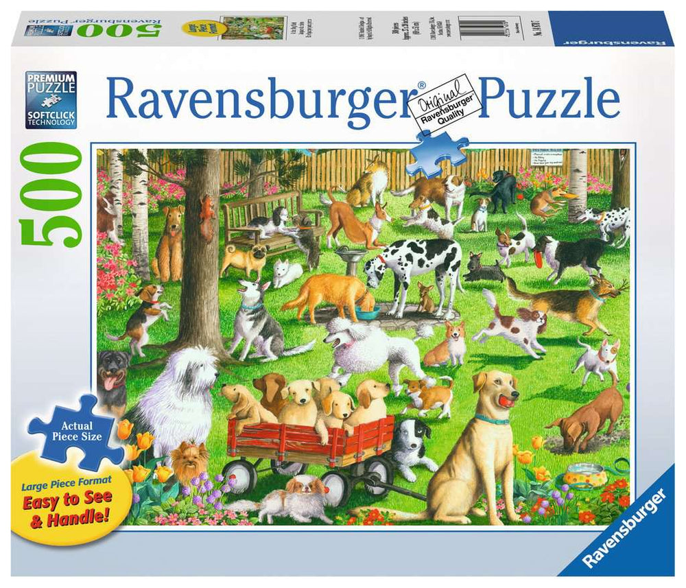 Puzzle: Large Format - At The Dog Park (ONLINE ORDER ONLY)