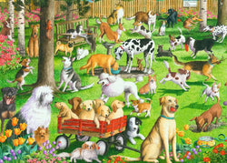 Puzzle: Large Format - At The Dog Park (ONLINE ORDER ONLY)