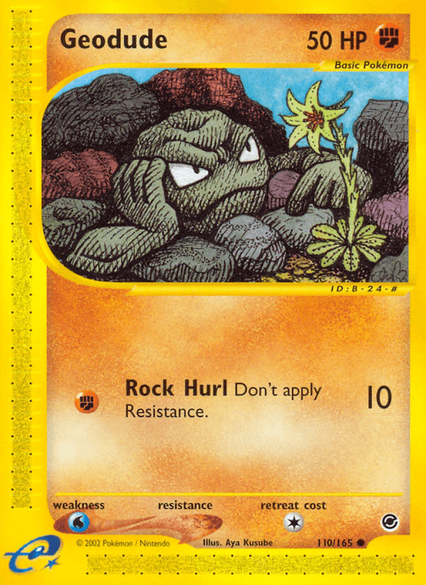 Geodude (110/165) [Expedition: Base Set] (Online Only)