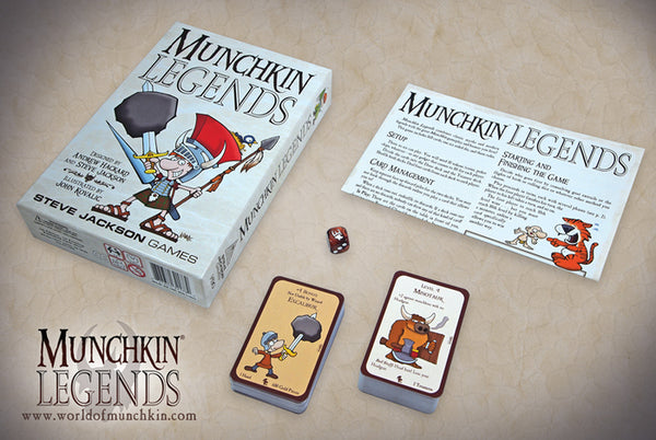 Munchkin: Legends (ONLINE ORDER ONLY)