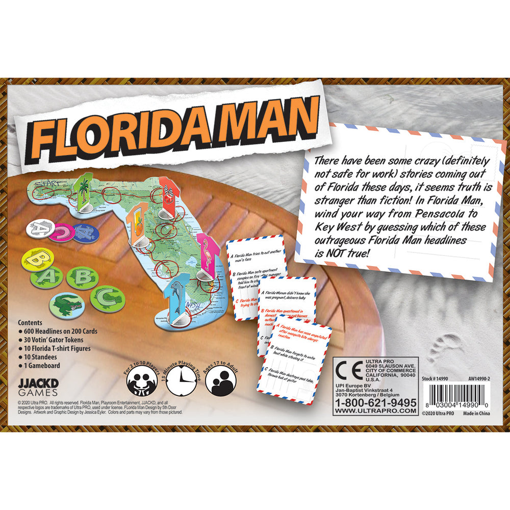 Florida Man: Spot the Fake News Party Game (ONLINE ORDER ONLY)