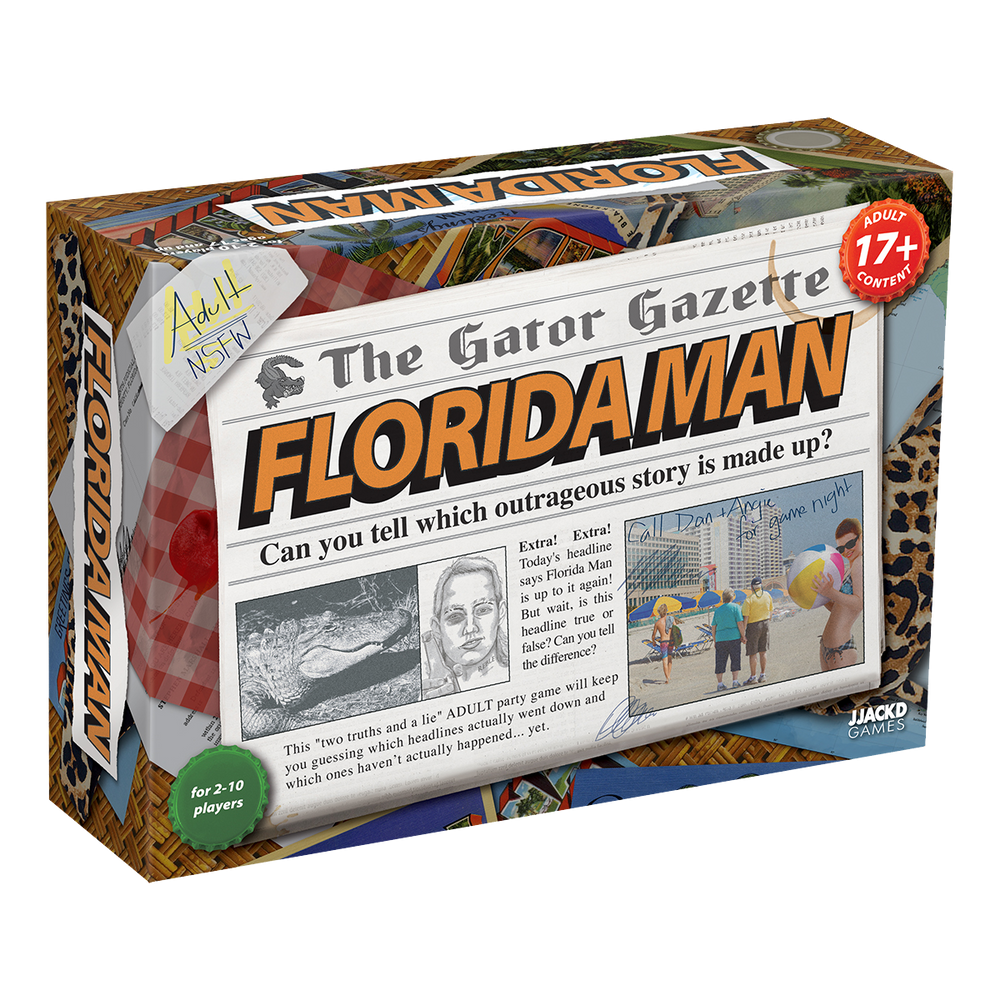 Florida Man: Spot the Fake News Party Game (ONLINE ORDER ONLY)