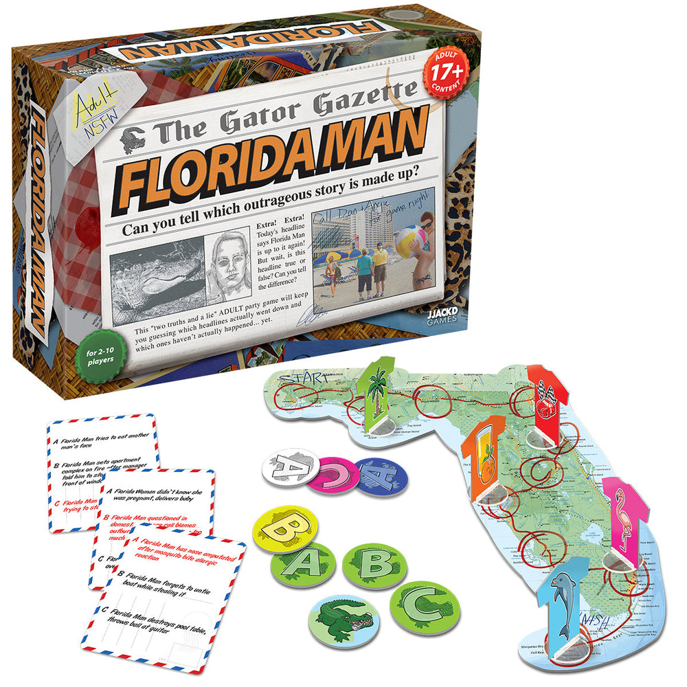 Florida Man: Spot the Fake News Party Game (ONLINE ORDER ONLY)