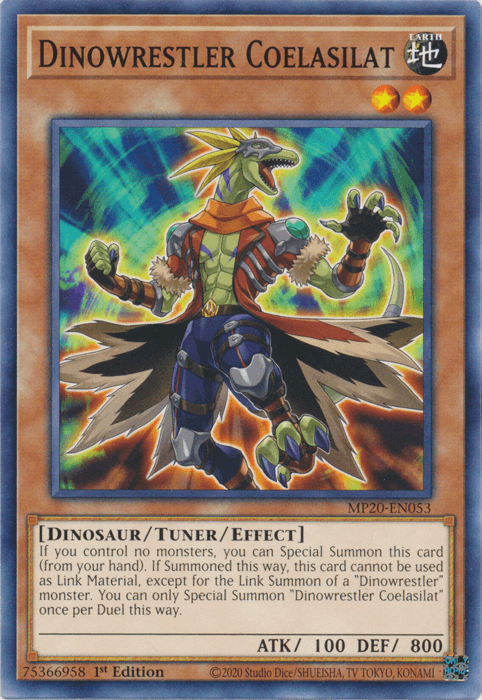 Dinowrestler Coelasilat [MP20-EN053] Common (ONLINE ORDER ONLY)