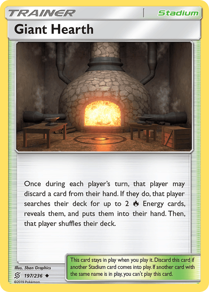 Giant Hearth (197/236) [Sun & Moon: Unified Minds] (Online Only)
