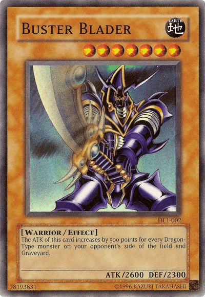 Buster Blader [DL1-002] Super Rare (ONLINE ORDER ONLY)