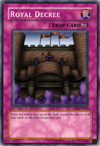 Royal Decree [SD5-EN035] Common (ONLINE ORDER ONLY)