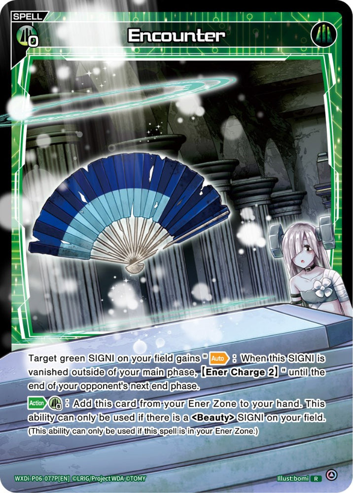 Encounter (Parallel Foil) (WXDi-P06-077P[EN]) [Welcome Back Diva: selector]
