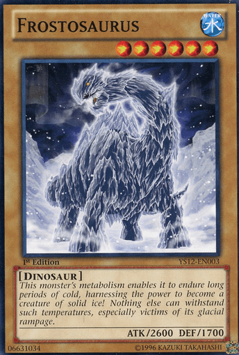 Frostosaurus [YS12-EN003] Common (ONLINE ORDER ONLY)