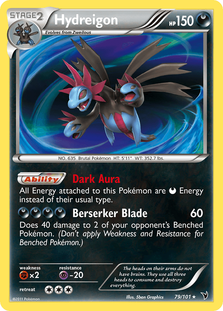 Hydreigon (79/101) [Black & White: Noble Victories] (Online Only)