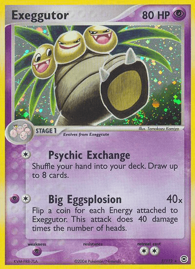 Exeggutor (5/112) [EX: FireRed & LeafGreen] (Online Only)