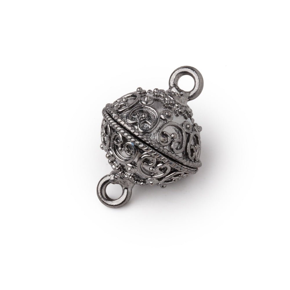14mm Bali Design Magnetic Clasp 1 piece (ONLINE ORDER ONLY)