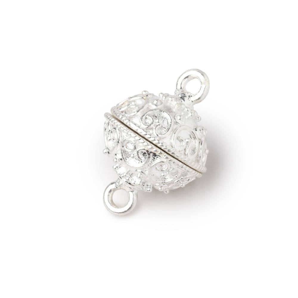 14mm Bali Design Magnetic Clasp 1 piece (ONLINE ORDER ONLY)