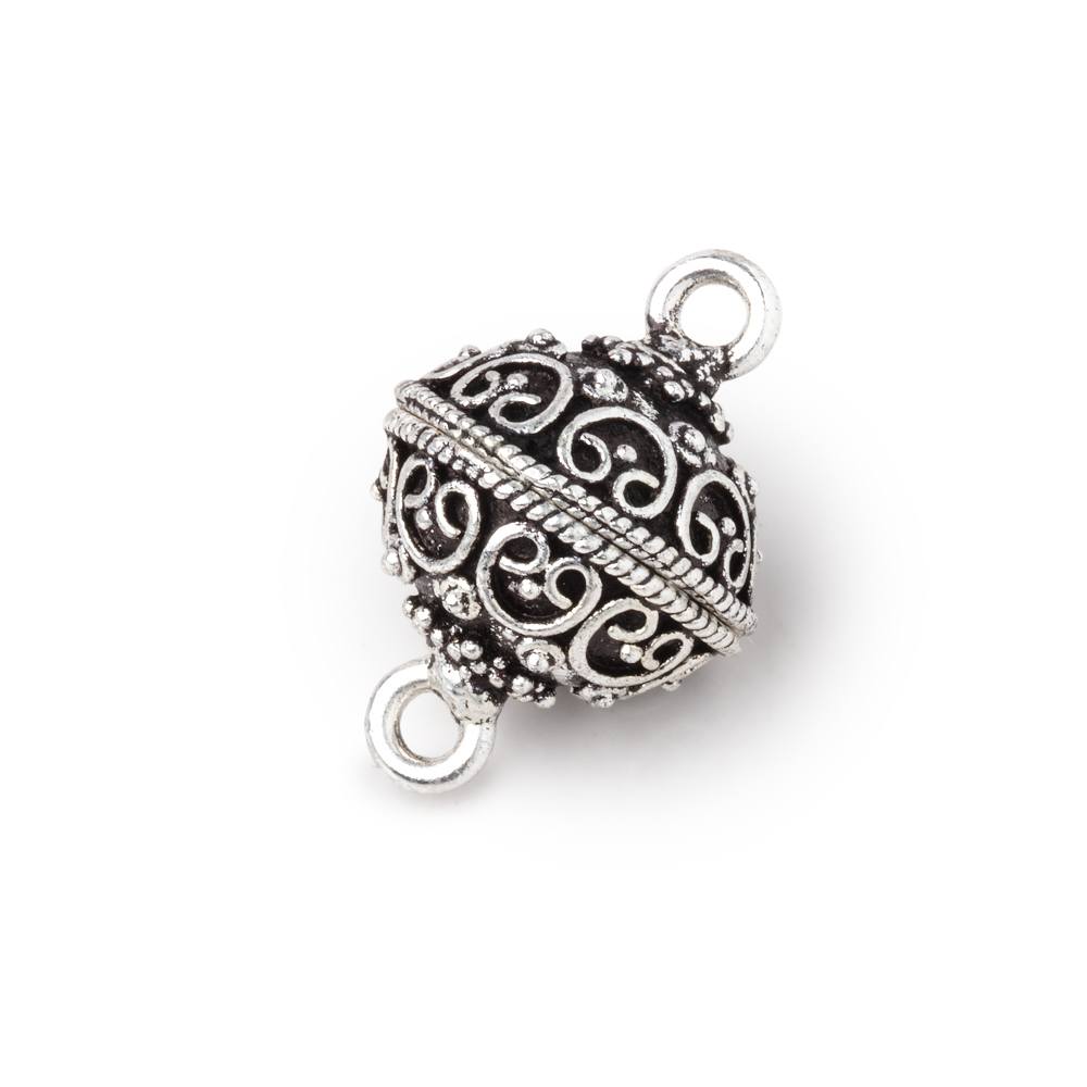 14mm Bali Design Magnetic Clasp 1 piece (ONLINE ORDER ONLY)