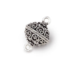 14mm Bali Design Magnetic Clasp 1 piece (ONLINE ORDER ONLY)