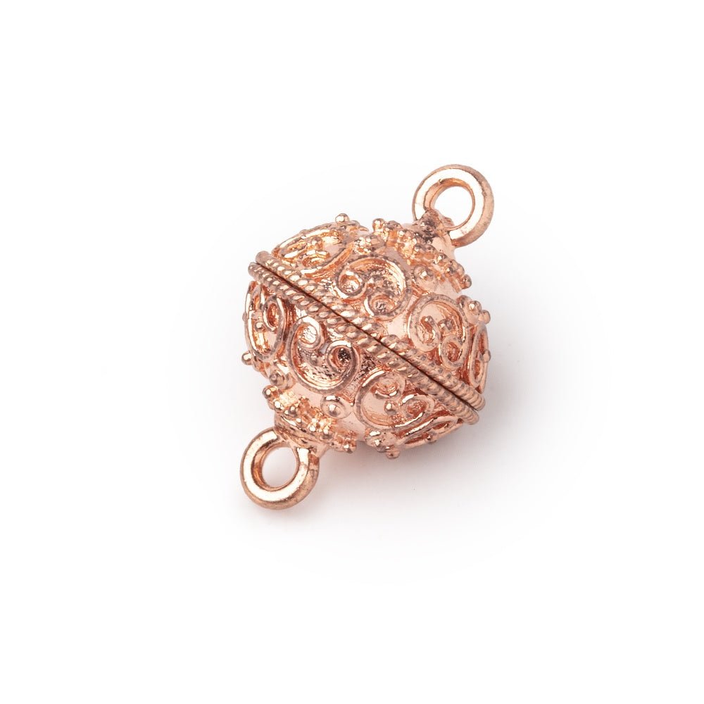 14mm Bali Design Magnetic Clasp 1 piece (ONLINE ORDER ONLY)