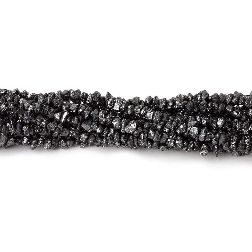 1.5-3.5mm Black Diamond crystal nugget beads 15 inch 220 pieces (ONLINE ORDER ONLY)