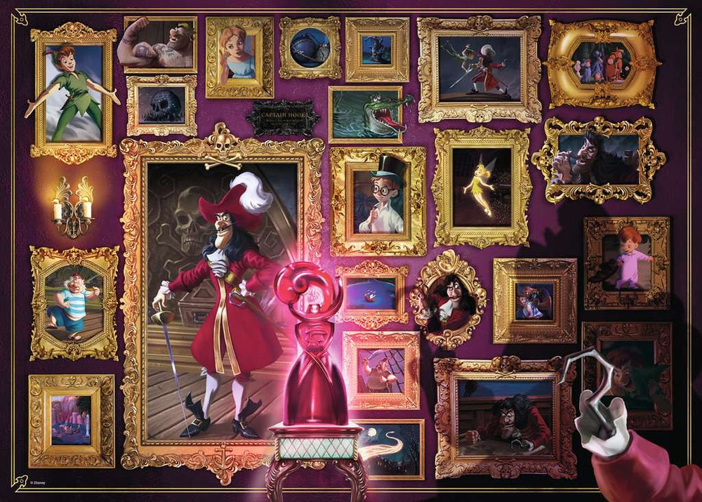 Puzzle: Disney Villainous - Captain Hook (ONLINE ORDER ONLY)