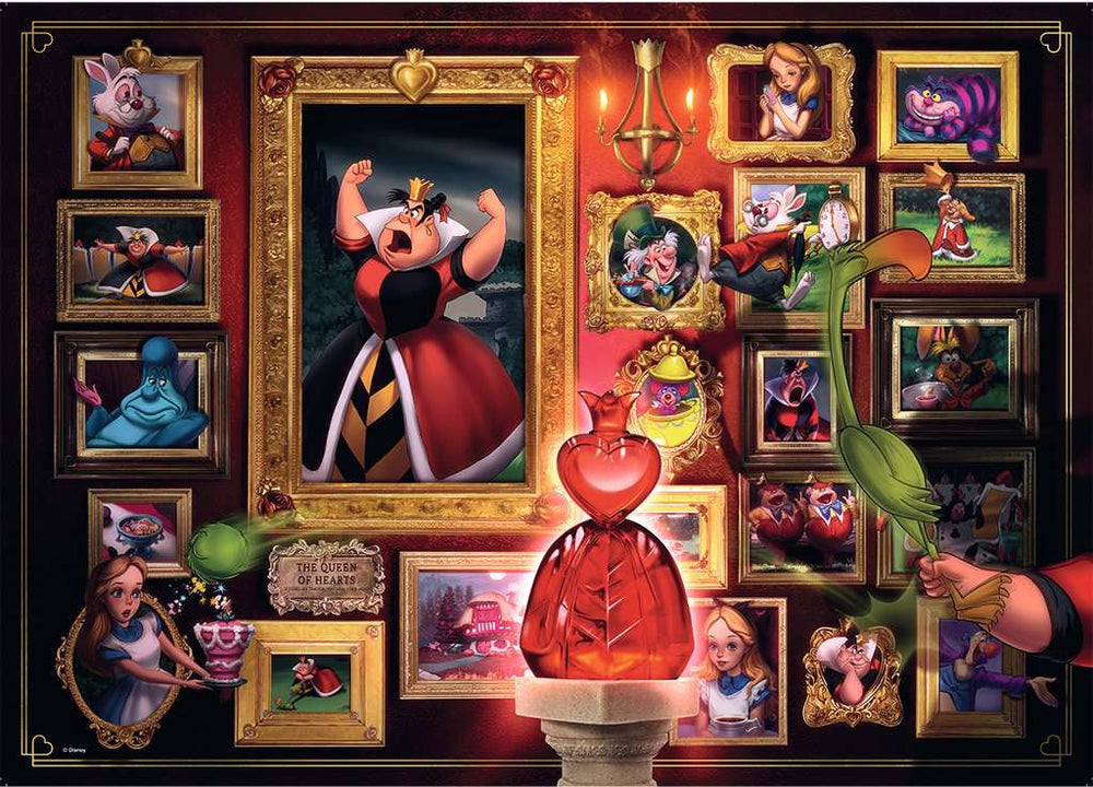 Puzzle: Disney Villainous - Queen of Hearts (ONLINE ORDER ONLY)