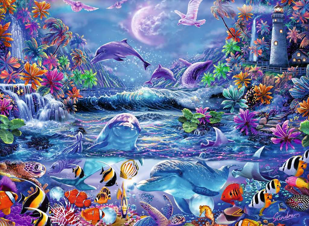Puzzle: Moonlit Magic - Glow-In-The-Dark
