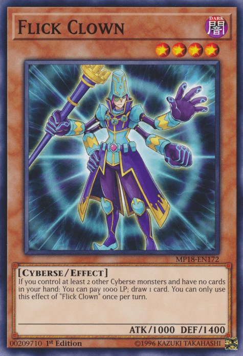 Flick Clown [MP18-EN172] Common (ONLINE ORDER ONLY)