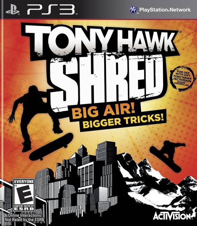 Tony Hawk: Shred (Playstation 3) (Online Only)