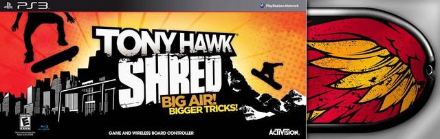 Tony Hawk: Shred Skateboard Bundle (Playstation 3) (Online Order Only)