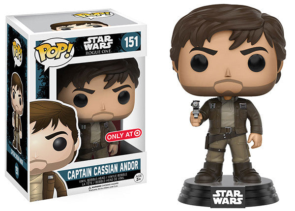 Captain Cassian Andor (Brown Jacket, Rogue One) 151 - Target Exclusive (Online Order Only)