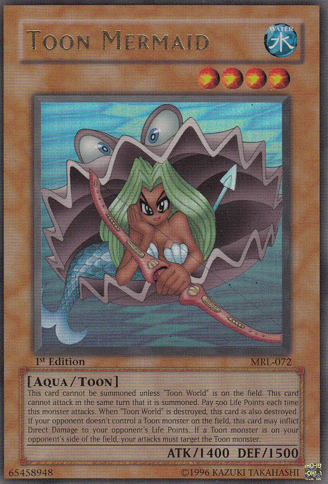 Toon Mermaid [MRL-072] Ultra Rare (ONLINE ORDER ONLY)