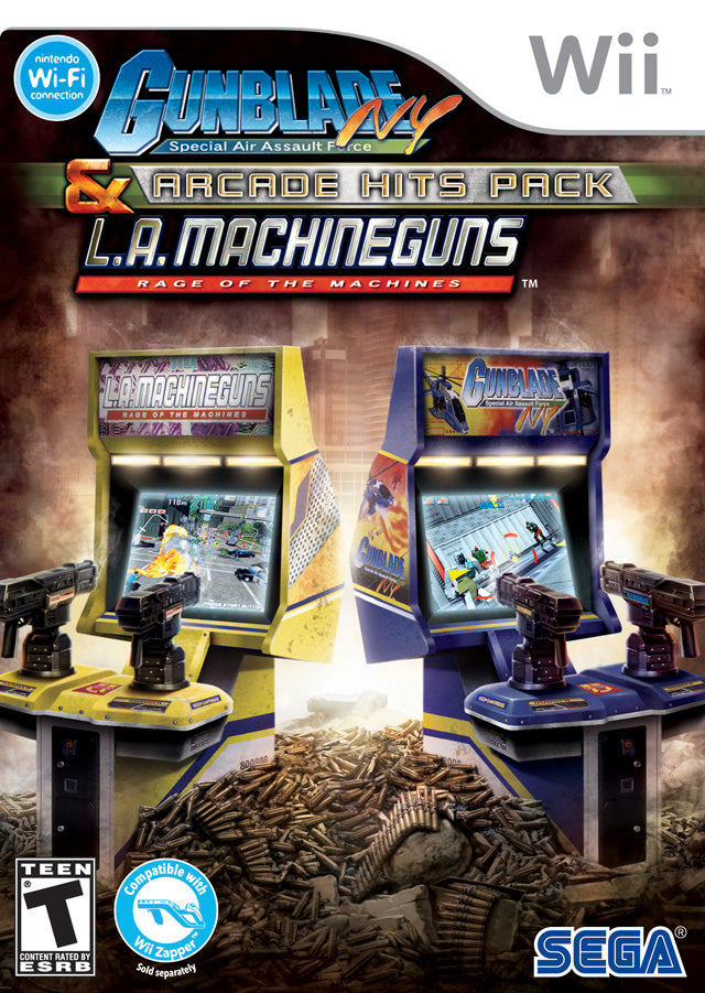 Gunblade NY & L.A. Machineguns Arcade Hits Pack (Wii) (Online Order Only)