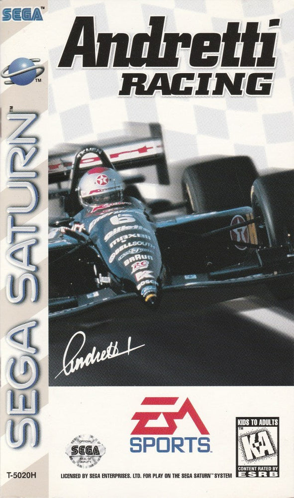 Andretti Racing (Sega Saturn) (ONLINE ORDER ONLY)