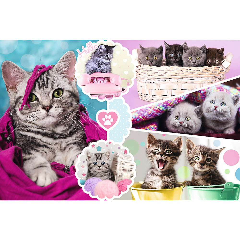 Trefl Red 160 Piece Kids Puzzle - Lovely Kittens (ONLINE ORDER ONLY)