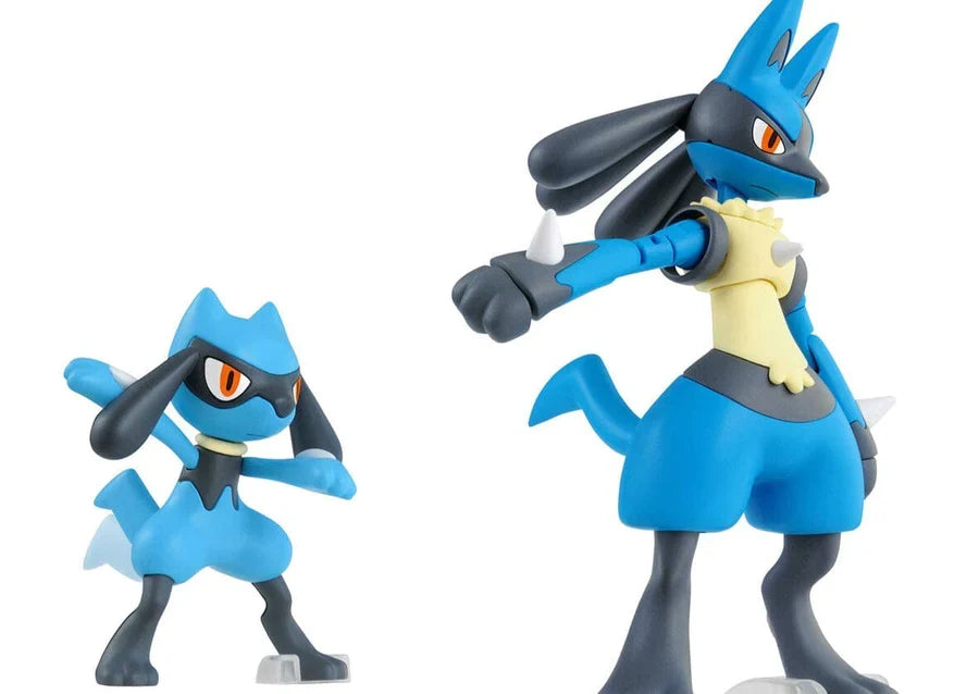 Pokemon - Riolu & Lucario - Model Kit (ONLINE ORDER ONLY)