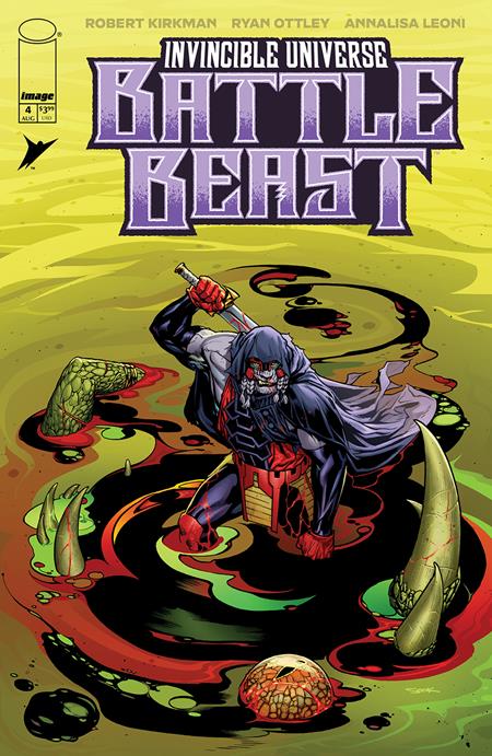 Invincible Universe Battle Beast #4 B Ryan Sook Variant (08/20/2025) Image (ONLINE ORDER ONLY)