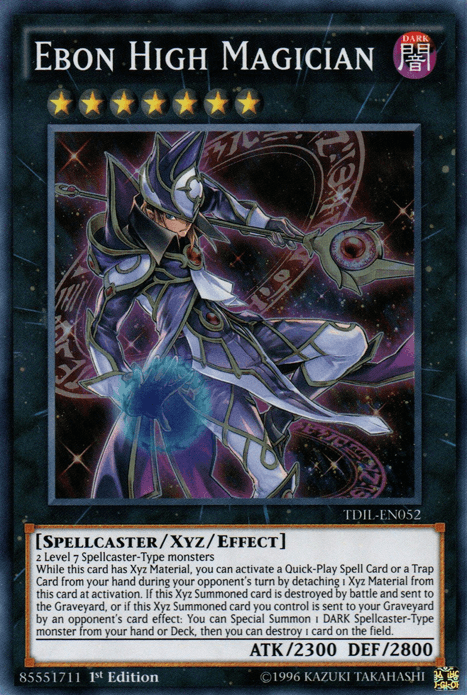 Ebon High Magician [TDIL-EN052] Super Rare (ONLINE ORDER ONLY)